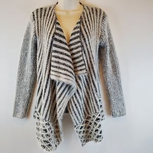 Blue Shrug Poncho Sweater